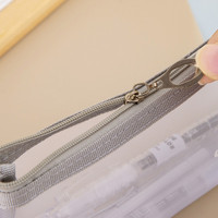 Trousse à crayons en maille transparente en gros pour les examens des étudiants