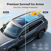 Film de protection pour toit ouvrant TPH Ice Roof Skylight Armor, isolation thermique, protection contre les UV, film de protection pour peinture de toit ouvrant de voiture