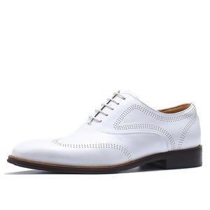 Chaussures décontractées en cuir véritable tendance, confortables et polyvalentes, chaussures en cuir pour hommes, chaussures en cuir formelles pour affaires, gravées - Product Image 6
