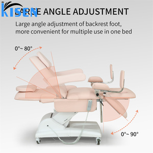 Lettino Elettrico Multifunzionale di Alta Qualità per Cura Intima Femminile, Poltrona Regolabile per Salone di Bellezza con Interruttore a Pedale - Product Image 5