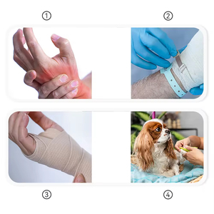 ضمادة مرنة لاصقة ذاتيًا مقاومة للماء بشعار مخصص، 10 سم، معتمدة من CE، 4.5 متر - Product Image 6