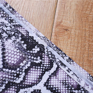 Woman Hot Sexy Snake Printed Large Breast Flawless Trimmer 2 Piece <strong>Thong</strong> <strong>Swimsuit</strong> <strong>Bikinis</strong> - Product Image 5