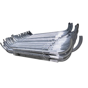 Portes 10 '<span class=keywords><strong>Rail</strong></span> <span class=keywords><strong>de</strong></span> mouvement commercial 8 ouvre-portes extension verticale 2 épissures X rouleau 18 plaques <span class=keywords><strong>rail</strong></span> <span class=keywords><strong>de</strong></span> <span class=keywords><strong>porte</strong></span> <span class=keywords><strong>de</strong></span> <span class=keywords><strong>garage</strong></span> incurvé - Product Image 2