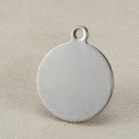 Chine bijoux en acier inoxydable en gros nom plaque collier bijoux personnalisés pièce pendentif blanc graveur Laser émail pendentif