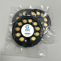 Capteur QCM à électrode dorée en cristal de quartz pour la mesure in situ de la vitesse de dépôt et de l'épaisseur des films minces