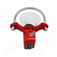 Compteur de débit d'eau liquide de type selle pour système d'extinction d'incendie