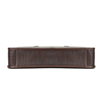 Sac à bandoulière vintage en cuir de vachette pour bureau, sacoche en cuir véritable pour ordinateur portable, porte-documents en cuir pour hommes