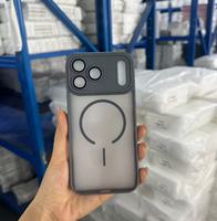 Étui de téléphone portable magnétique deux-en-un BAILI Factory entièrement enveloppant avec capteur de pression pour iPhone 13/14 Pro/15 Pro Max/16 PLUS