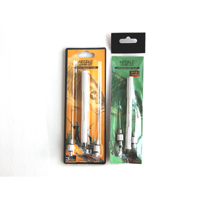 Juego de <span class=keywords><strong>aguja</strong></span> de cebo de pesca de acero inoxidable, equipo de herramientas de aparejo para perforación de carpa - Product Image 1