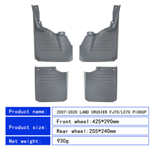 Guardabarros para TOYOTA LAND CRUISER FJ70/LC70 Serie 79 2007-2020, Material PP, para Camioneta, 4 Piezas - Product Image 6