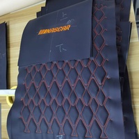 Tissu synthétique en cuir gaufré matelassé, imperméable et résistant à l'abrasion pour tapis de siège de voiture, chaises de bureau, meubles