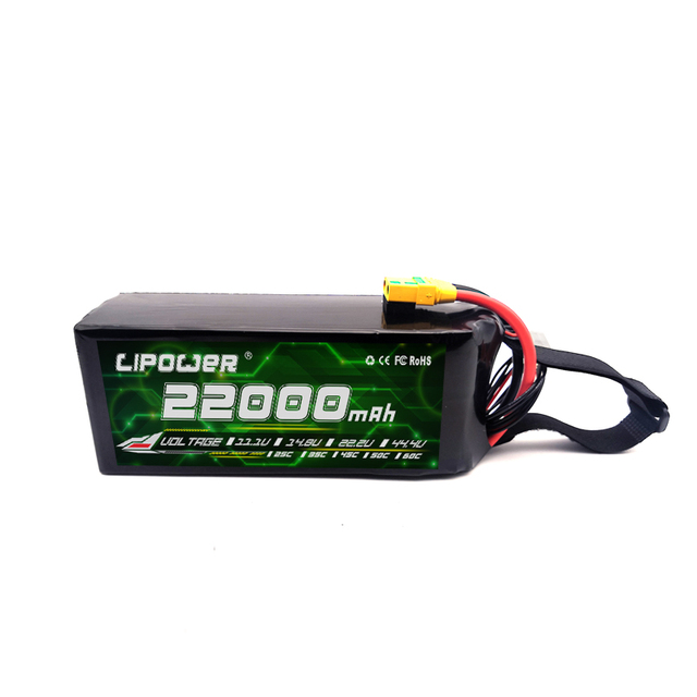 FPV Drone Battery 6S Lipo Battery 5200/6000/8000/10000/12000/16000/22000mAh High Discharge Rate Batteries