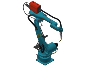 Robot de soudage industriel à 6 axes Sooyee SYH2006C, charge utile de 6 kg, portée de 2005 mm, robot de soudage à l'arc - Product Image 2