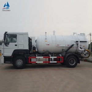 Camion di aspirazione delle acque reflue del camion 12000L di pulizia della fogna 10000L - Product Image 4