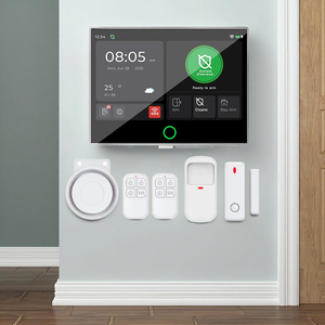 Không Dây home an ninh xâm nhập hệ thống báo động Kit 7-inch độ nét cao màn hình TFT 4G Wifi ABS 433Mhz PIR cảm biến chuyển động - Product Image 1