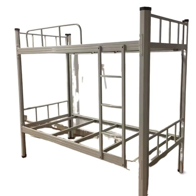 Top seller double bunker bed for adults worker twin metal bunk bed frame for boys used bunk beds for sale