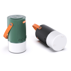 Haut-parleur extérieur intelligent connecté avec musique et lumières synchronisées, 15W, étanche IP66, haut-parleur portable pour le camping et la maison - Product Image 1