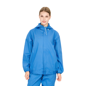 Venta al por mayor de ropa de trabajo de la industria alimentaria personalizada a prueba de polvo fábrica de procesamiento de alimentos trabajadores uniformes fabricante de alimentos ropa - Product Image 4