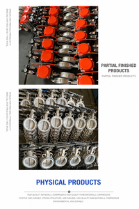 Vanne papillon manuelle en fonte ductile DN25-DN200 51mm, soudée, avec siège EPDM/NBR, pour applications sanitaires, alimentaires, pharmaceutiques, conforme aux normes 3A FDA CE, type Wafer, PN16 - Product Image 6
