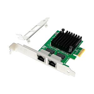 SUNWEIT ST7470 PCIe X1 <span class=keywords><strong>NIC</strong></span> I226-T2 Dual-Port 2,5Gbps RJ45 Kupfer <span class=keywords><strong>Server</strong></span> Hochgeschwindigkeits-Externe Netzwerkkarte CE/FCC Lagernd - Product Image 1