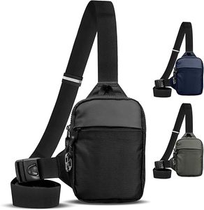 <span class=keywords><strong>Sac</strong></span> de voyage à bandoulière pour hommes et femmes, fermeture à glissière, résistant à l'eau, <span class=keywords><strong>sac</strong></span> de poitrine <span class=keywords><strong>multipoches</strong></span> - Product Image 3