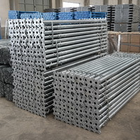 Étai métallique réglable Q235 galvanisé pour coffrage de dalle de plancher, support temporaire de construction