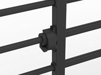 Porte rétractable sans perçage Porte pour chien Porte pour animaux de compagnie pour escalier