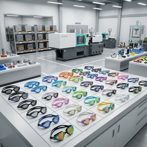 <span class=keywords><strong>Gafas</strong></span> <span class=keywords><strong>de</strong></span> Natación Profesionales para Adolescentes, Antivaho, Protección UV, Silicona Antiderrames, para Entrenamiento y Competencia Juvenil - Product Image 5