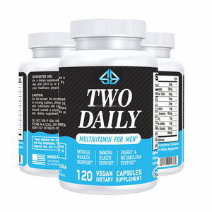 Suplemento Multivitamínico y Mineral OEM para la Salud Muscular, Inmunológica y el Metabolismo Basal en Adultos, 120 Cápsulas - Product Image 1