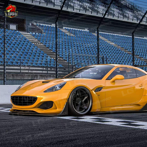 Kit de carrocería a <span class=keywords><strong>precio</strong></span> de fábrica para <span class=keywords><strong>Ferrari</strong></span> <span class=keywords><strong>California</strong></span> Upgrade a SD Wide Style Dry Carbon Fiber Front Lip Difusores traseros Kit de carrocería ancha - Product Image 3