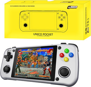 Consola de Juegos Portátil con 40 Juegos Clásicos de SNK Precargados, Pantalla IPS de 4 Pulgadas, Resolución de 720 * 960, Batería Recargable de 3500 mAh - Product Image 1
