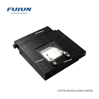 FUPTB-XW-B20-L0501-X60Y60 Rail de guidage linéaire en alliage d'aluminium à vitesse maximale de 10 mm/s, plateau XY électrique réglable pour microscopes