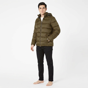 Servicio OEM, Diseño con Logotipo Propio, Chaqueta de Invierno Acolchada para Hombre, Chaqueta Acolchada de Alta Calidad - Product Image 1