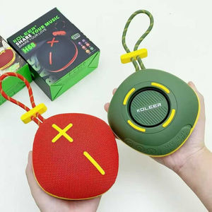 Enceinte portable Bluetooth KOLEER H68 avec basses stéréo, tissu imperméable, radio FM/TF, caisson de basses actif, enceinte d'extérieur avec <span class=keywords><strong>corde</strong></span> de suspension - Product Image 1
