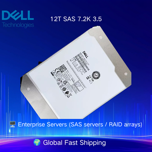 ฮาร์ดดิสก์ Dell Server ขนาด 12TB SAS 7.2K 3.5 นิ้ว แบบ Hot Swap สำหรับเซิร์ฟเวอร์ Dell PowerEdge และระบบจัดเก็บข้อมูล R750 R760 R660 R450 R470 R260 R360 - Product Image 1