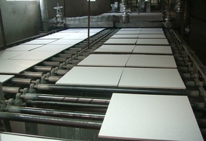 Hiện đại Acoustic khoáng sản len Trần Hội Đồng Quản trị vuông treo trần giả gạch không thấm nước và chống cháy cho căn hộ sử dụng - Product Image 6