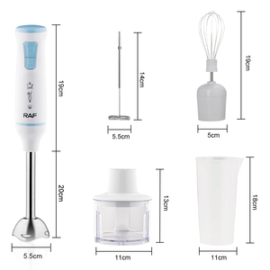 RAF New Product Blenders <b>Set</b> Infinite Speed Regulation Fast Start 700ml Blender Jar 400w 4 Blade 5 in 1 Blenders <b>Set</b> Beauty Blen - Product Image 5