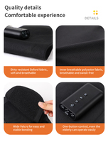 Neuestes Design Drahtloses Smart Air Compression Vibration Heizbein Kalb Knie Fuß Oberschenkel Massage gerät