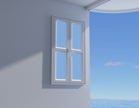 Plafonnier LED design moderne effet ciel bleu, simulateur de lumière naturelle, lampe fenêtre artificielle