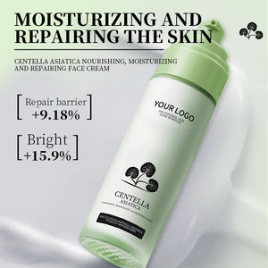 Set de Suero Reparador Calmante y Crema Facial de Centella Asiática de Marca Privada con Vitamina C y Ácido Hialurónico - OEM/ODM Disponible - Product Image 5