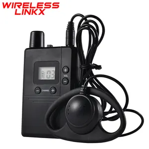 Wirelesslinkx 913t 913r hệ thống hướng dẫn du lịch không dây thu cho hội nghị truyền thông du lịch nhà máy haji và tham quan