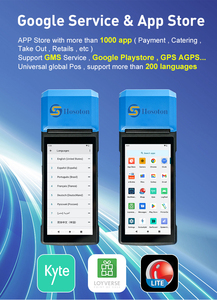 4G Dual-SIM-Karte Touchscreen Pos Maschine Mobiles Taxi Auto Ticketing POS-Terminal Drahtloses Daten-Pos-System mit Drucker S81L - Product Image 6