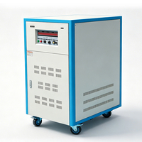 Alimentation à fréquence variable monophasée 220V, entrée 50Hz/60Hz jusqu'à 400Hz, 20KVA, sortie triphasée, conversion de fréquence