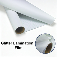 Film de plastification à froid brillant transparent à paillettes pour photos, affiches, décoration intérieure, écologique, anti-âge, adhésif, pour dossier de plastification