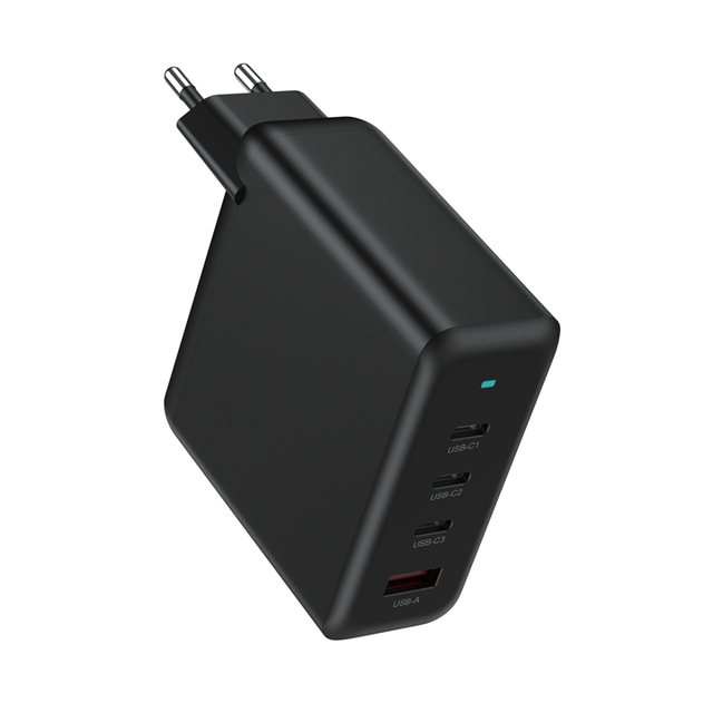 PD100W Gan 4 Port Fast Charging Charger USB C Cell Phone Laptop Chargers Power Adapter for iphone for Samsung for Watch Charger
