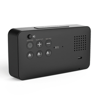 Réveil numérique personnalisé à commande vocale Réveil mains libres pour chambre à coucher Seniors Kids Blind Heavy Sleepers