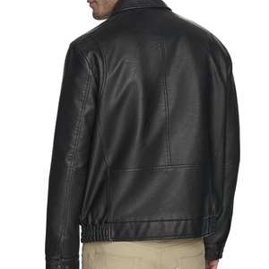 <b>Men's</b> Winter Outdoor Fashion Streetwear Genuine Leather <b>Jacket</b> Waterproof Breathable Windproof Customized - Product Image 2