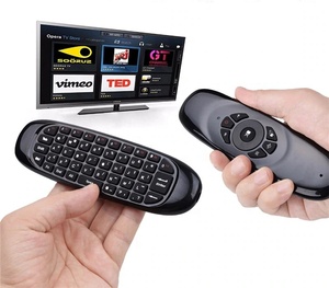 Mini clavier sans fil C120 Air Mouse avec télécommande vocale pour Android TV Box PC, code fixe, compatible avec les mini claviers <span class=keywords><strong>Pk</strong></span> MX3 G10 G20 Q5 - Product Image 2