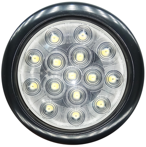 Aprobado SAE punto estándar de <span class=keywords><strong>4</strong></span> pulgadas ronda LED luces de cola para camión remolque autobús, etc. - Product Image 4