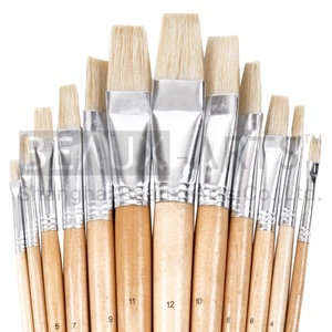 Pennello per <span class=keywords><strong>Pittura</strong></span> a <span class=keywords><strong>Olio</strong></span> con Setole di Maiale 579 con Ghiera in Alluminio - Product Image 5